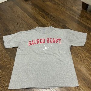 grey sacred heart t shirt
